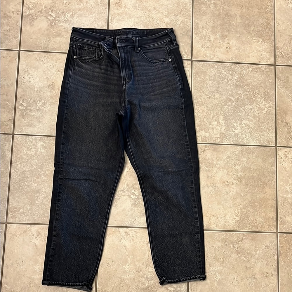 American Eagle Classic Black Straight Leg Women's Jeans